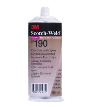 DP190 scotch-weld epoxy adhesive, 50 ml - grey